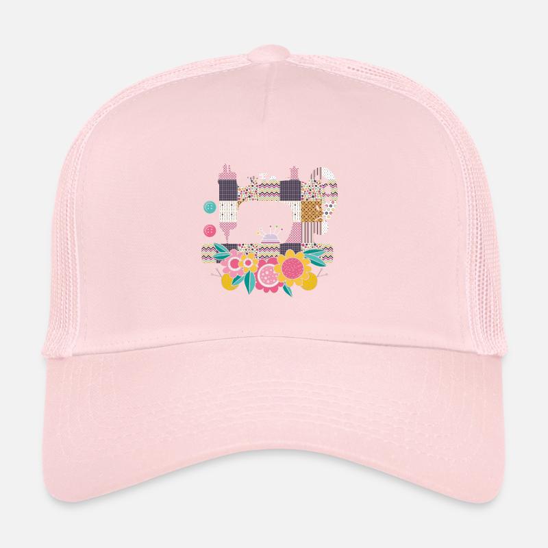 Sewing Sewing Machine Closer Tailor Trucker Cap
