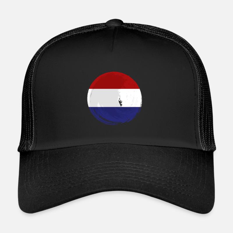 Pays-Bas Drapeau Hollande Drapeau néerlandais Casquette trucker 