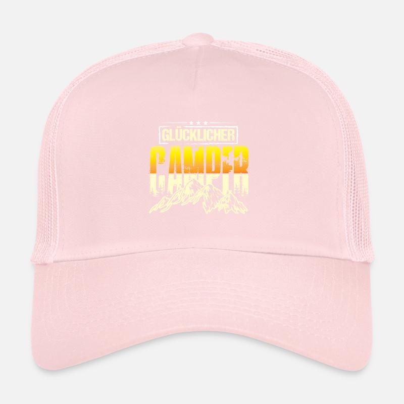 Glücklicher Camper Trucker Cap