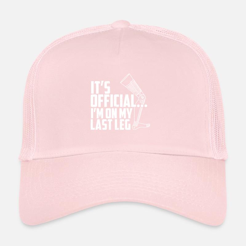 Bein Amputiert Arm Kämpfer Geschenk Trucker Cap