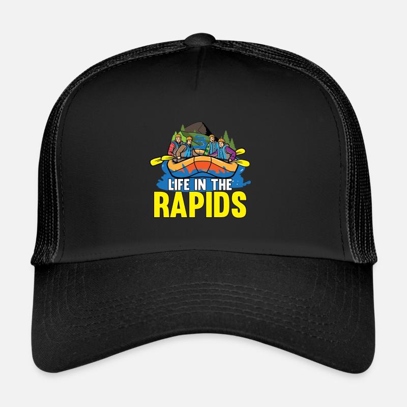 Rafting Canoë Kayak d’eau vive Casquette trucker 