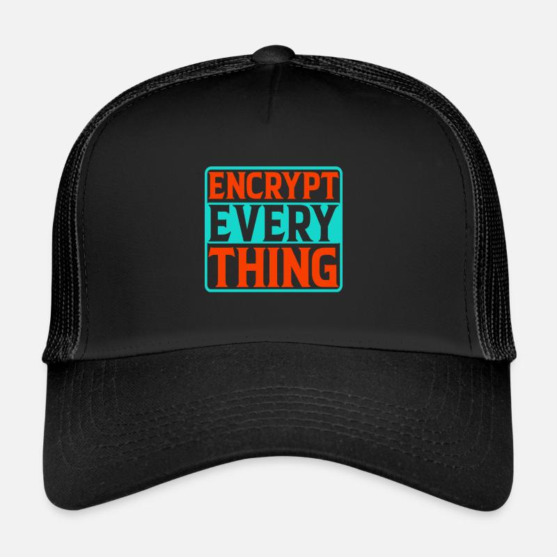 Encrypt Everything 4 Trucker Cap