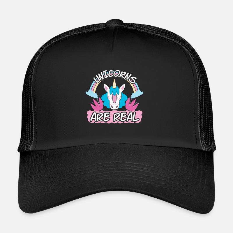Unicorns Are Real Trucker Cap