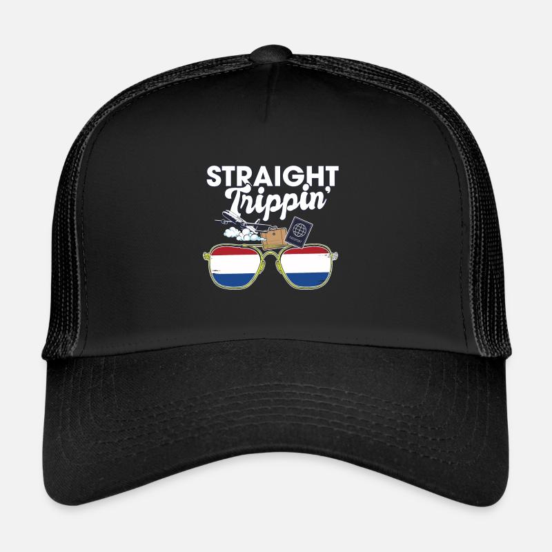 Voyage de vacances aux Pays-Bas Casquette trucker 