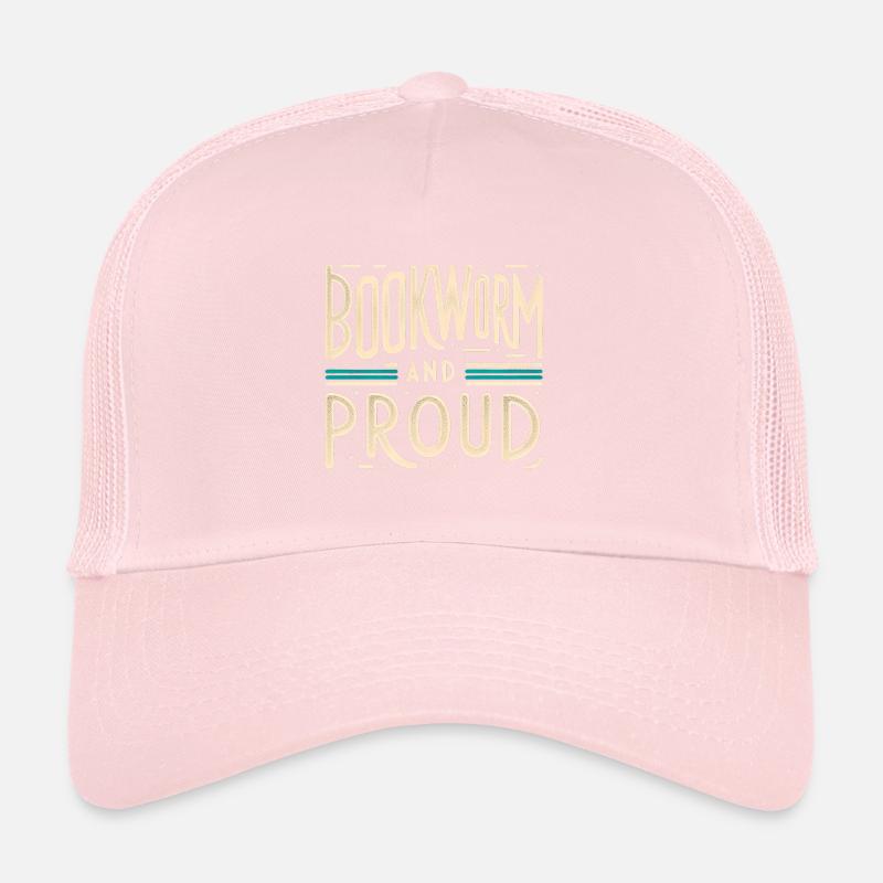 Bookworm and Proud 4 Trucker Cap