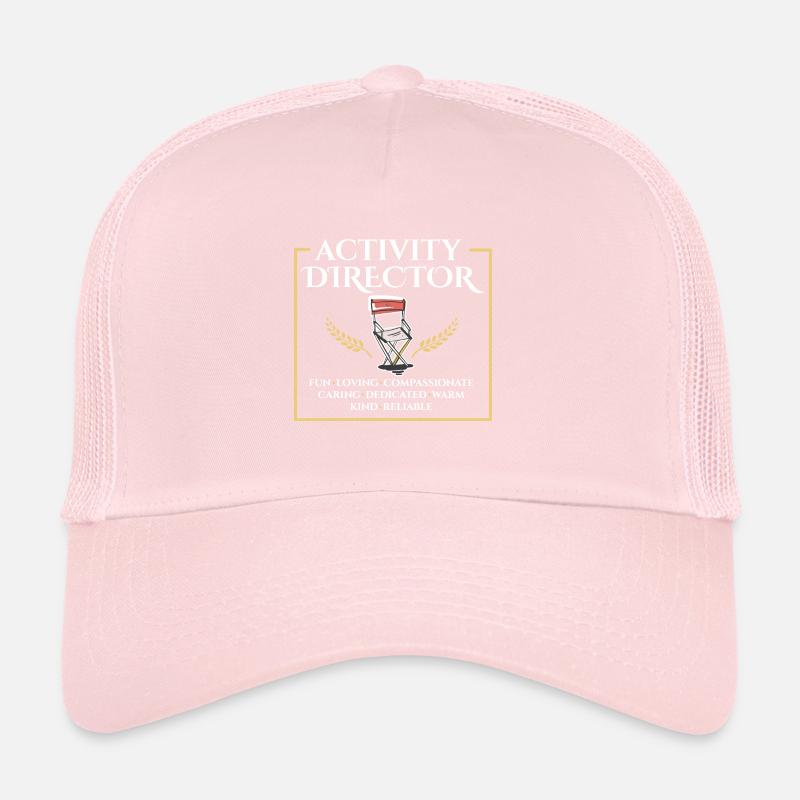 Proud Activity Director Appreciation Professional Trucker Cap