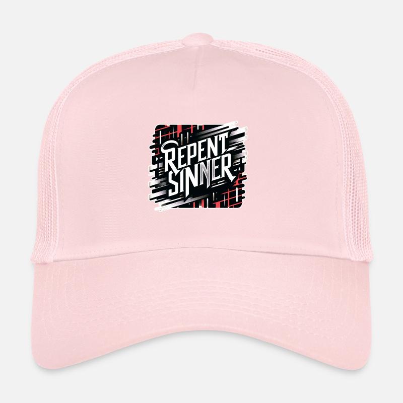 Repent Sinner 18 Trucker Cap
