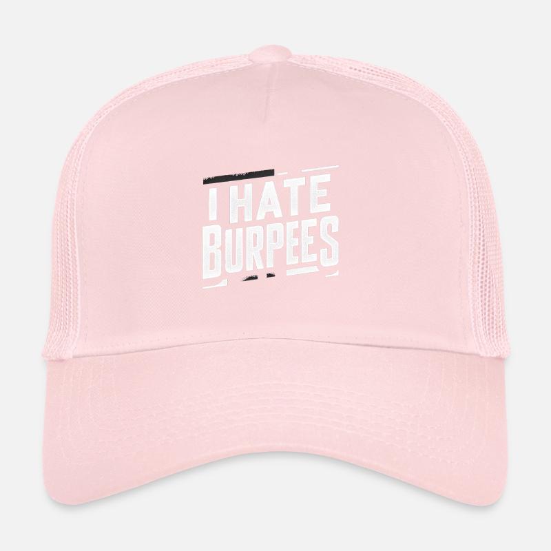 Je déteste les burpees 7 Casquette trucker 