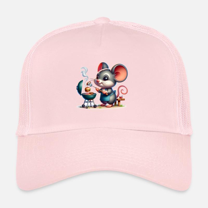 Souris BBQ mignonne Casquette trucker 