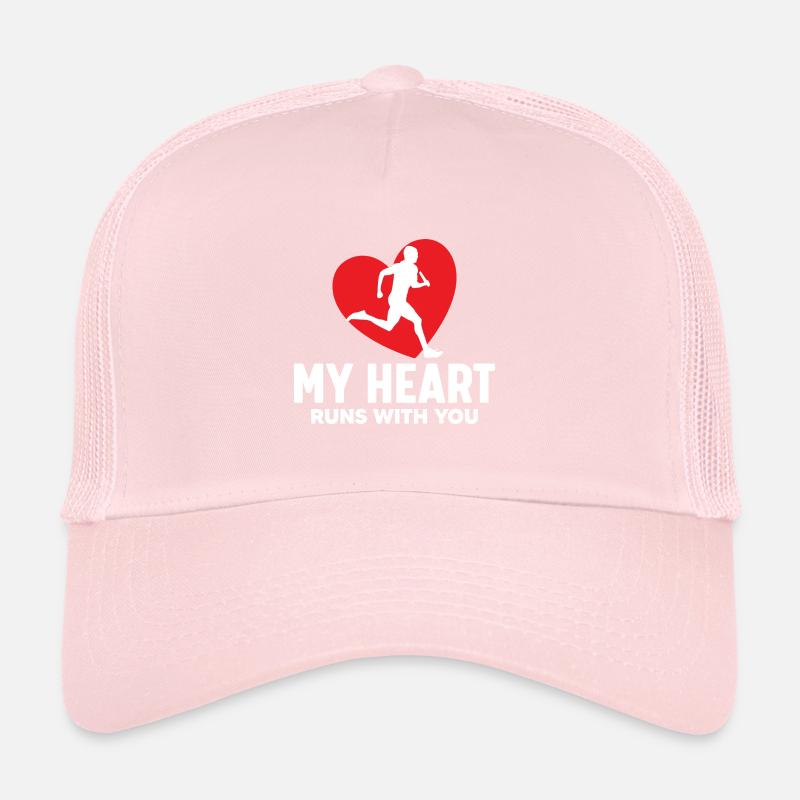 Pour la mère athlétisme, dont le cœur est avec Casquette trucker 