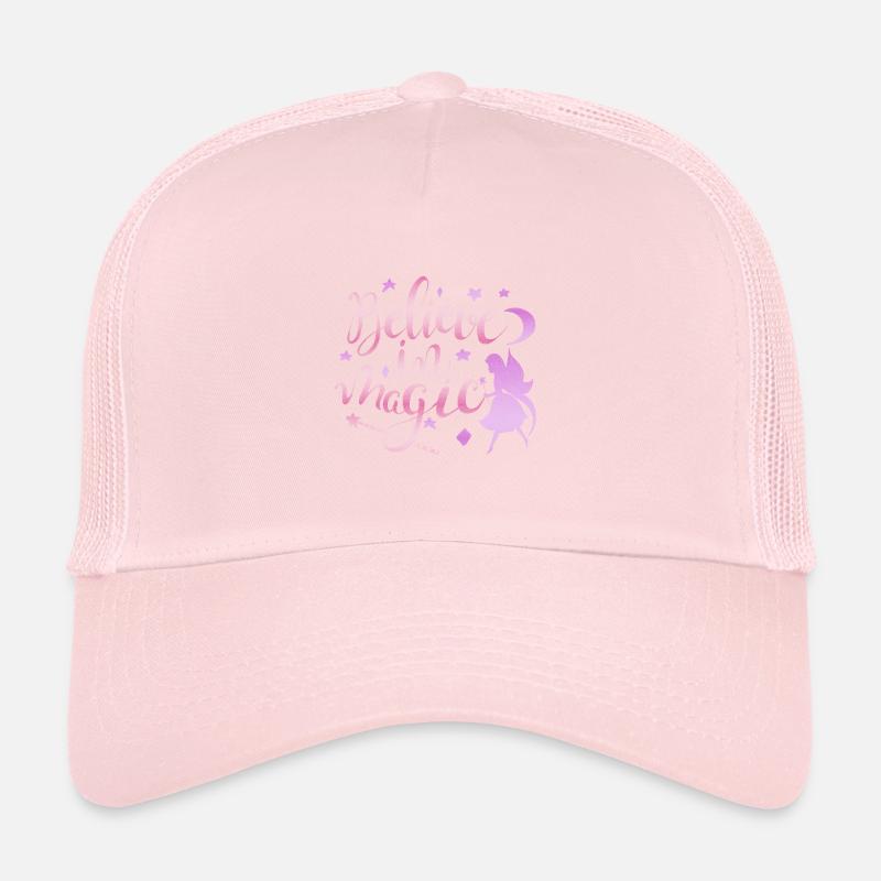 Pinke Fee Magie Trucker Cap