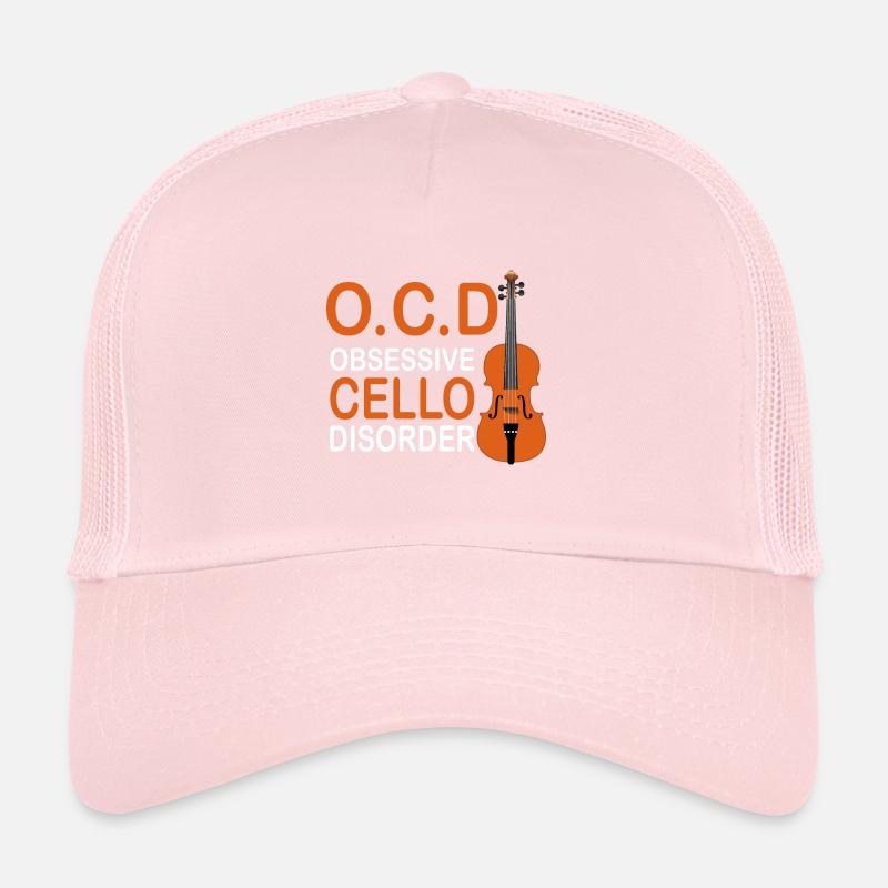 OCD Obsessive Cello Disorder Trucker Cap