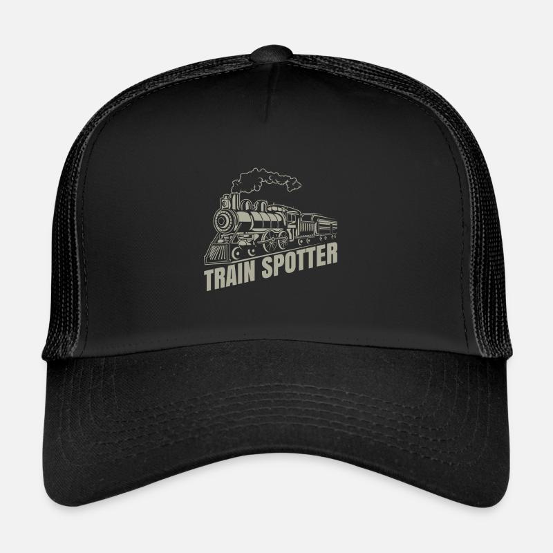 train Trucker Cap