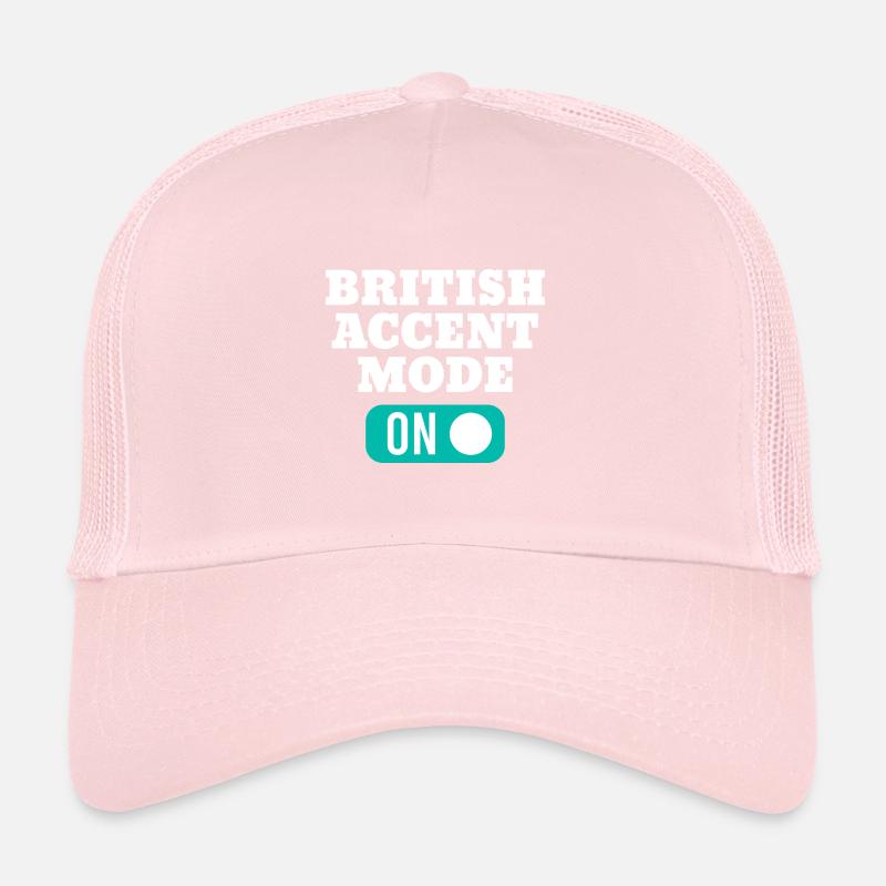 Britischer Akzent-Modus bei muttersprachlichen Eng Trucker Cap