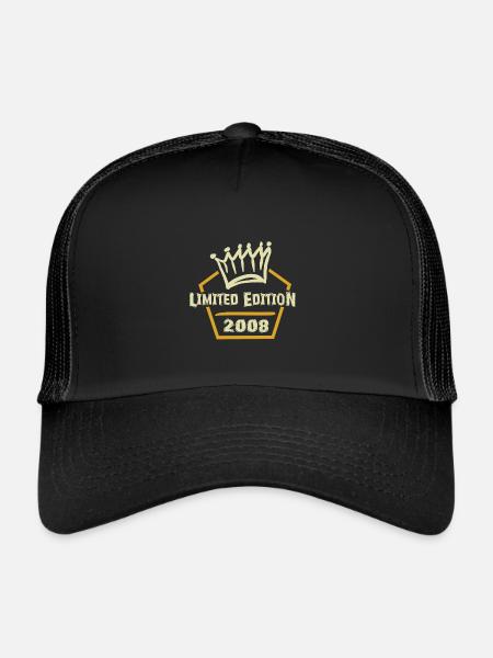 Édition 2008 - Casquette trucker  - noir/noir - Devant