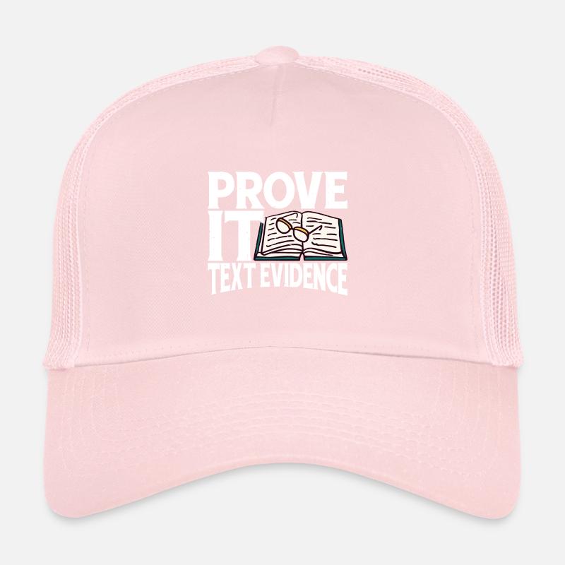 Prouvez-le, preuve textuelle 37 Casquette trucker 