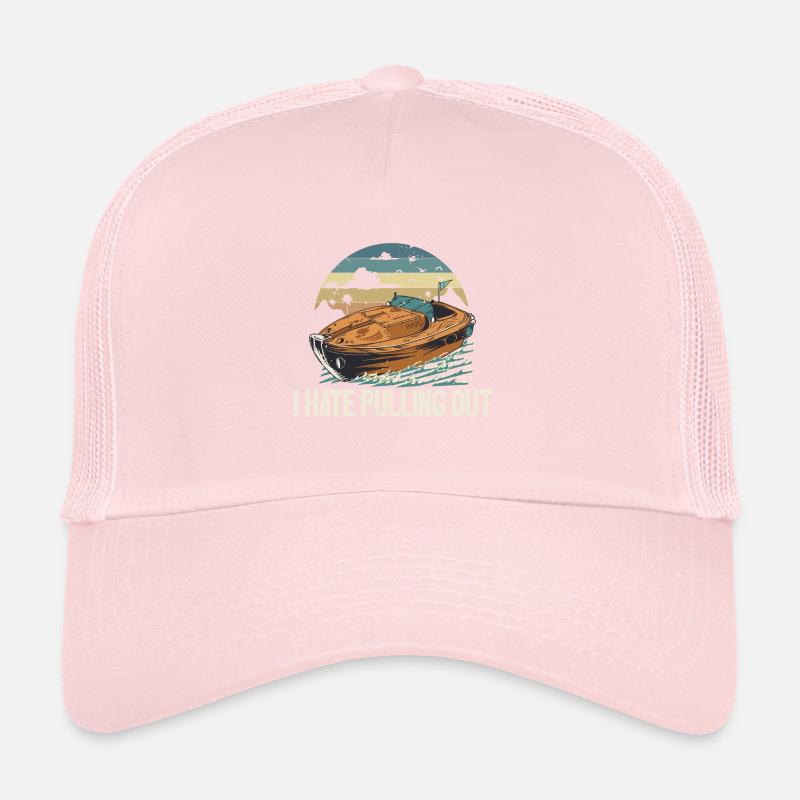 Je déteste sortir une citation amusante de bateau à moteur Casquette trucker 