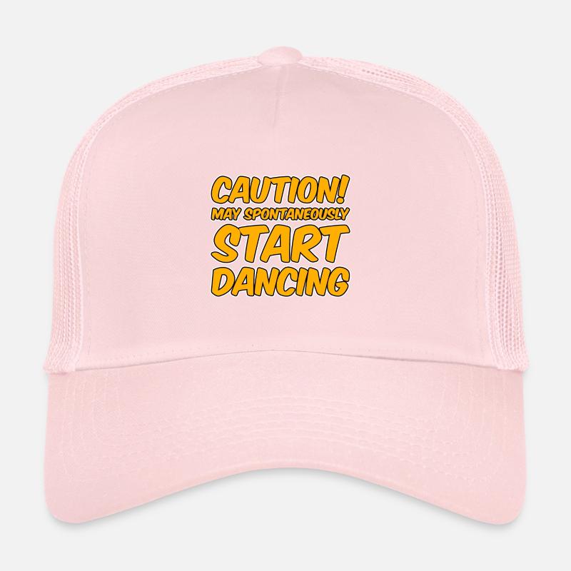 Caution! May Spontaneously Start Dancing Trucker Cap