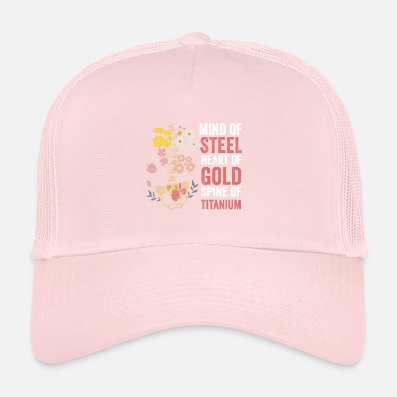 Force de la scoliose : Titanium Resolve Casquette trucker 