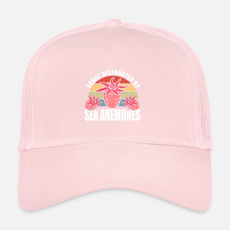 Cadeau d’anémones de mer Casquette trucker 