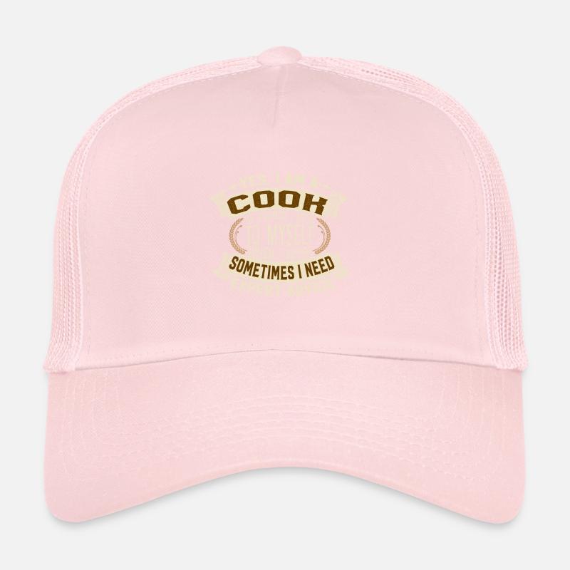 Yes I Am A Cook Expert Advice Motif Trucker Cap