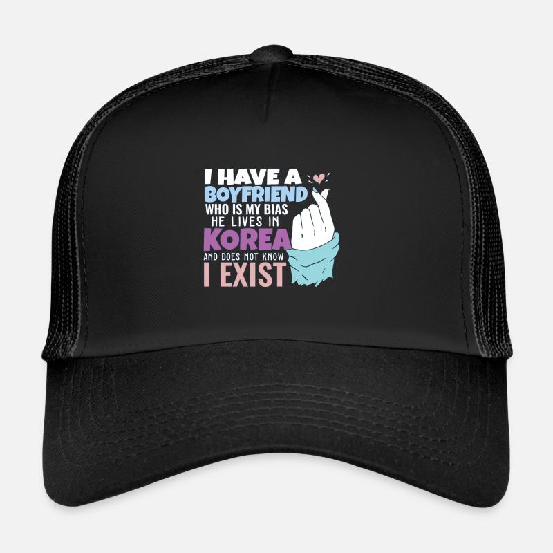Kpop Idol Fan K Drama Lover J'aime la Corée J'ai un Casquette trucker 