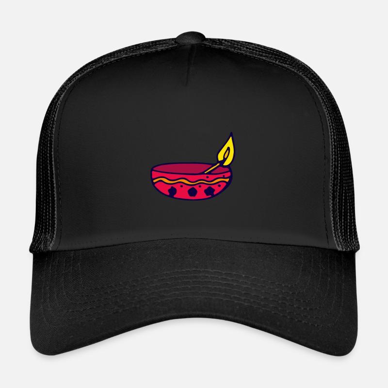 tealight - Trucker Cap - black/black