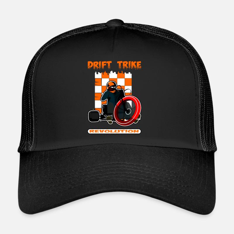 Drift-Trike - Trucker Cap - Schwarz/Schwarz