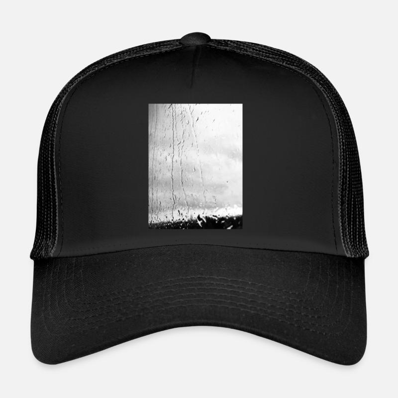 Regen - Trucker Cap - Schwarz/Schwarz