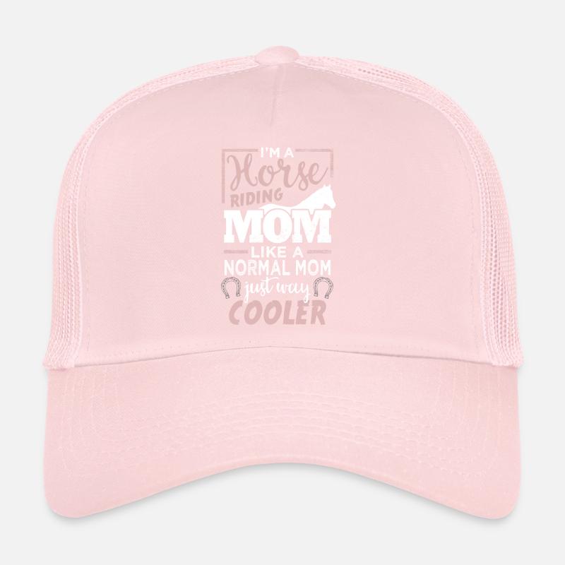 Le sort de cheval « mama de cheval » Casquette trucker 