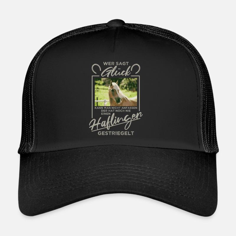 Haflinger « Glück » Casquette trucker 