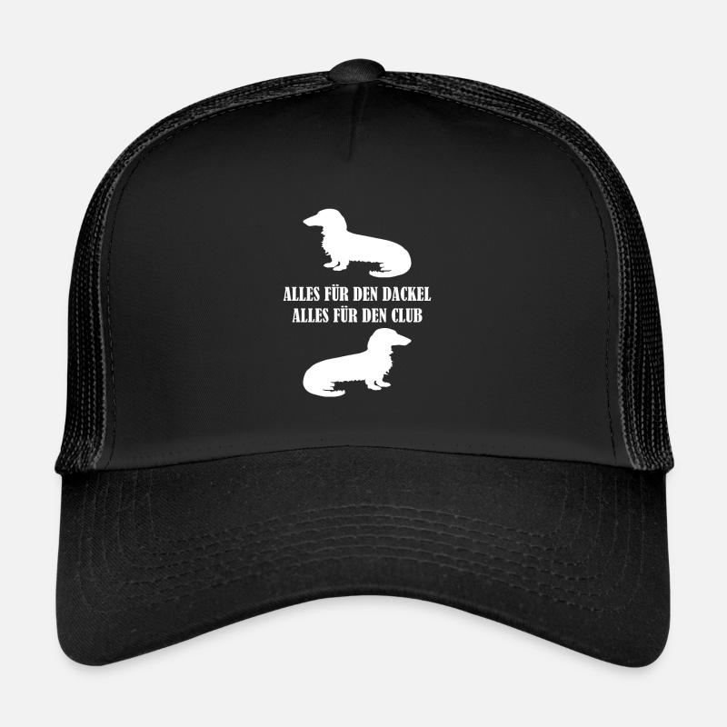 Tout pour le teckel Casquette trucker 