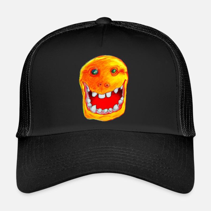 crazi - Casquette trucker  - noir/noir