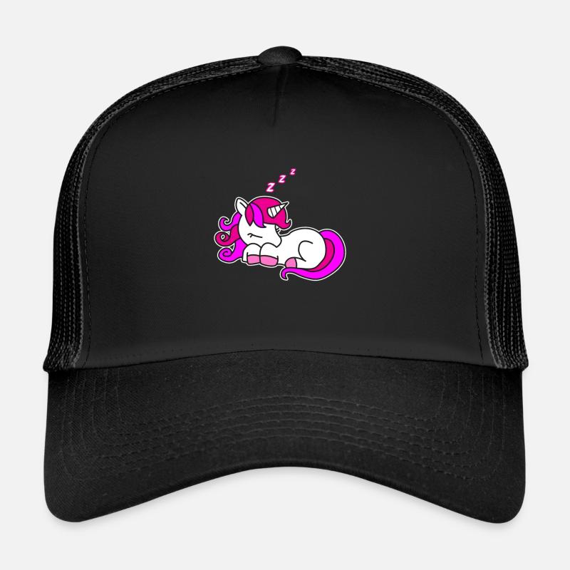 Süßes schlafendes Einhorn Kinder Geschenk Idee Trucker Cap