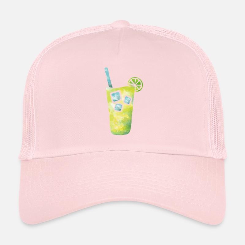 cool drinks with lemon Trucker Cap