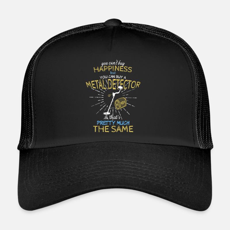 Metal detector - Trucker Cap - black/black