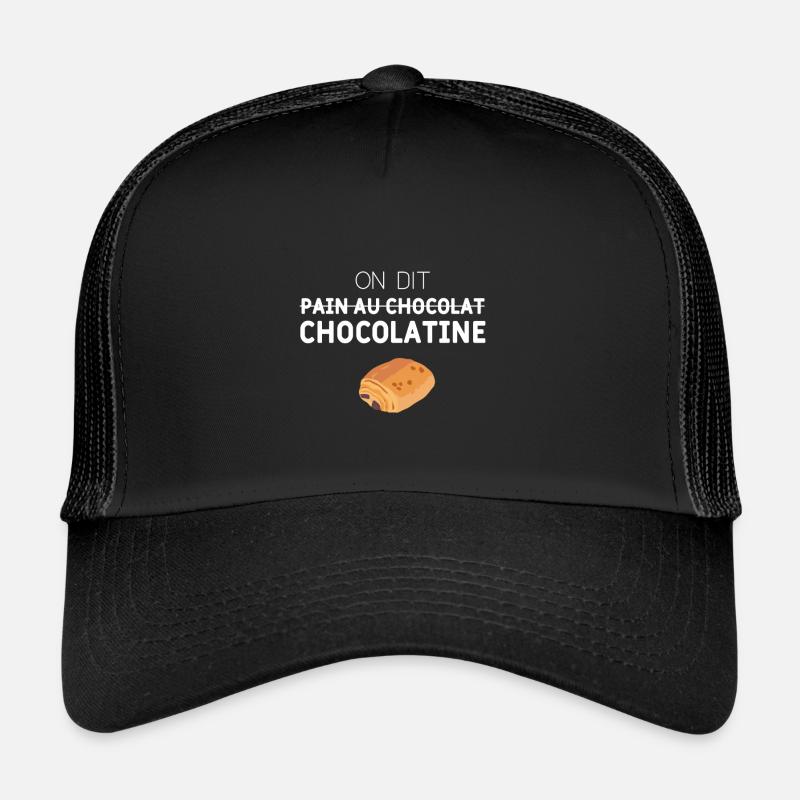 On dit chocolatine Casquette trucker 