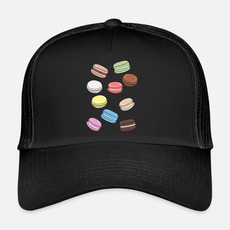 Bunte Macarons süße Versuchung Trucker Cap