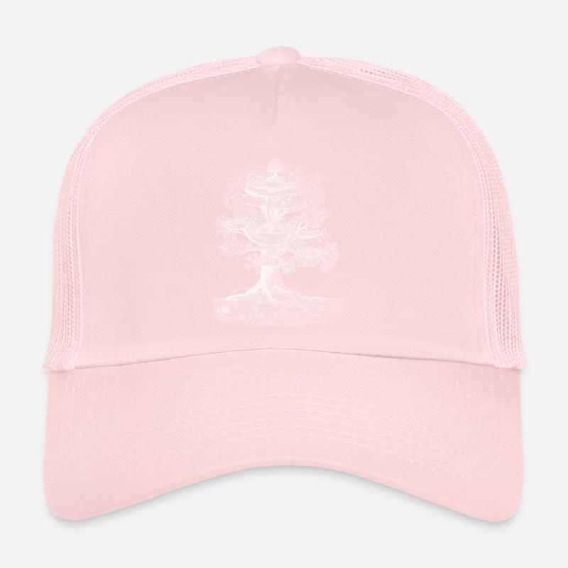 Yggdrasil the World Tree (for dark backgrounds) Trucker Cap