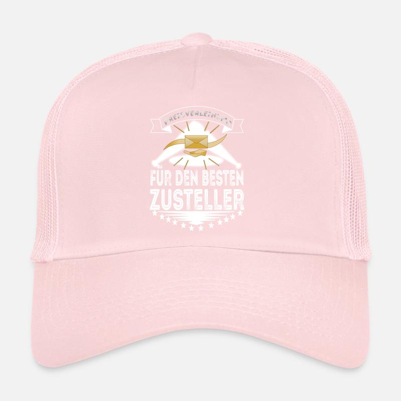 Postman Postman Parcel Service Letter Gifts Trucker Cap