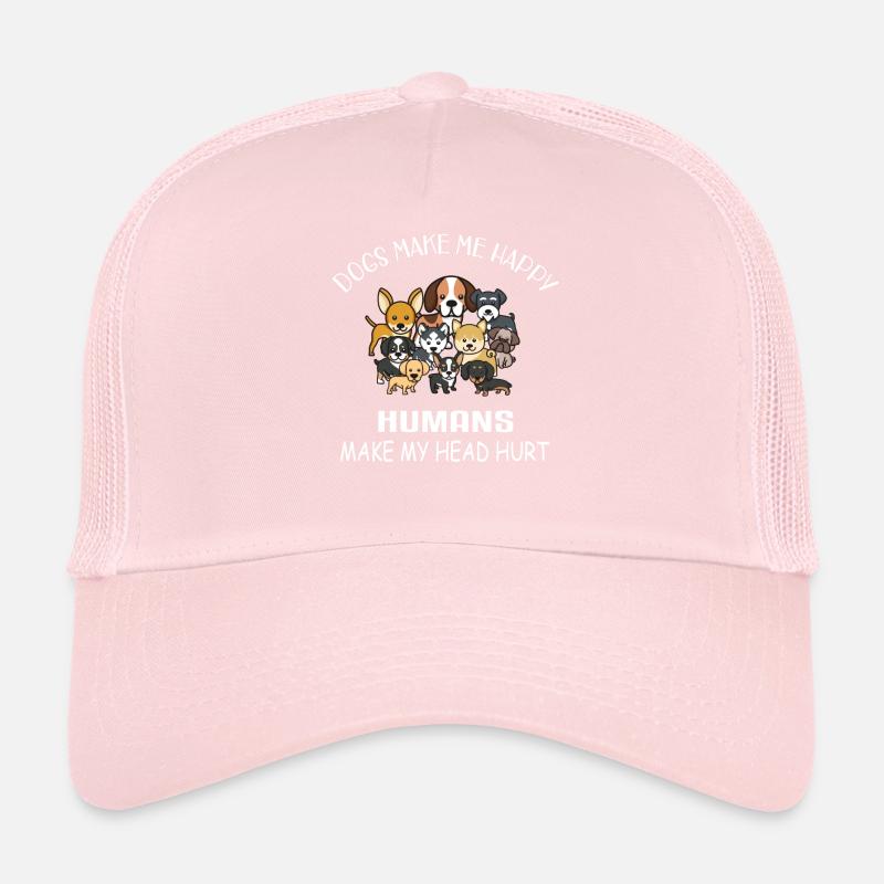 Hunde Machen Mich Glücklich - Hunde Trucker Cap