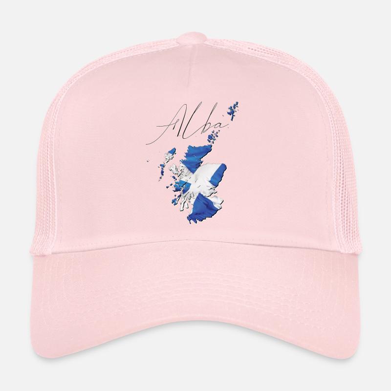 Drapeau de l’Écosse en Écosse Carte SC Casquette trucker 