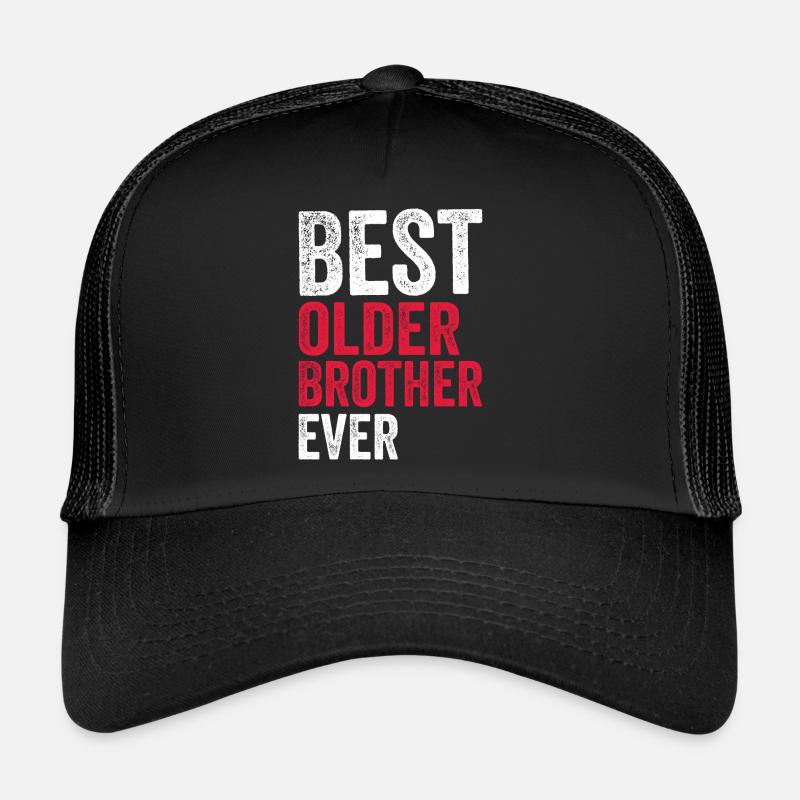 best older brother - Trucker Cap - Schwarz/Schwarz