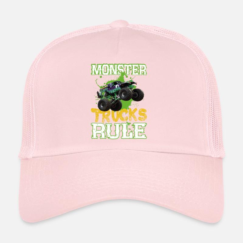 Monster trucks rule Trucker Cap