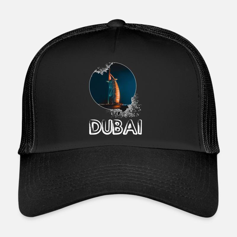 Dubai Burj Al Arab Skyline Casquette trucker 