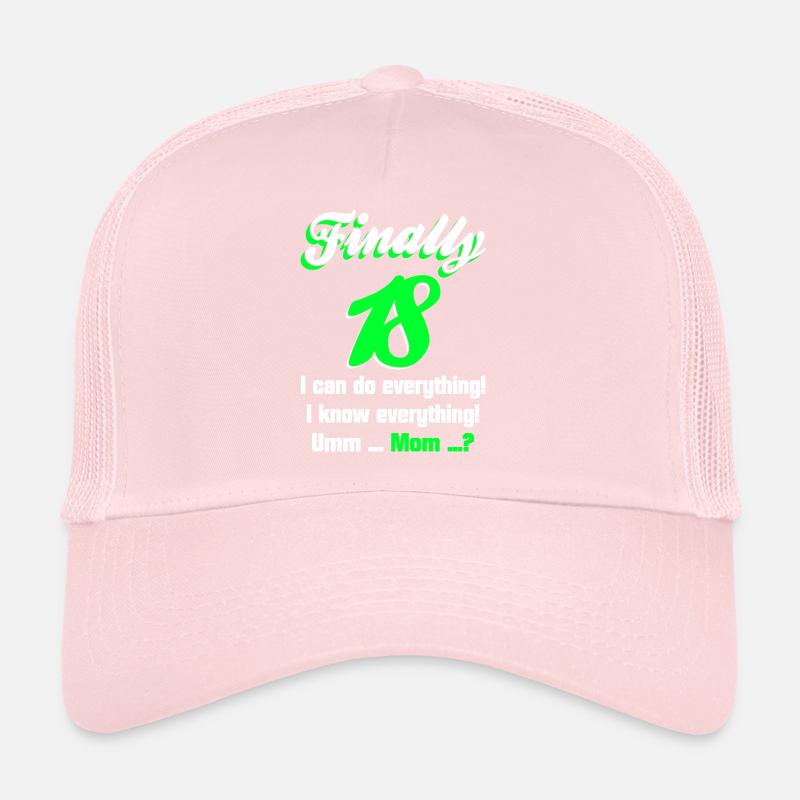 18 anniversaire Drôle de sort Casquette trucker 