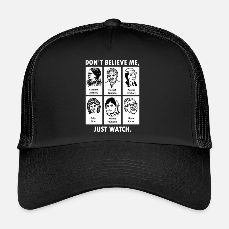 Feminist - Trucker Cap - black/black