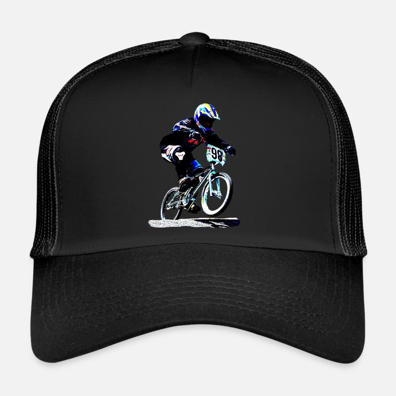 bmx - Trucker Cap - Schwarz/Schwarz