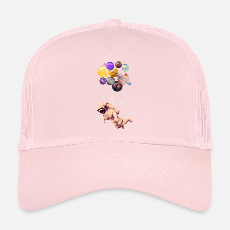 Planètes astronautes Casquette trucker 