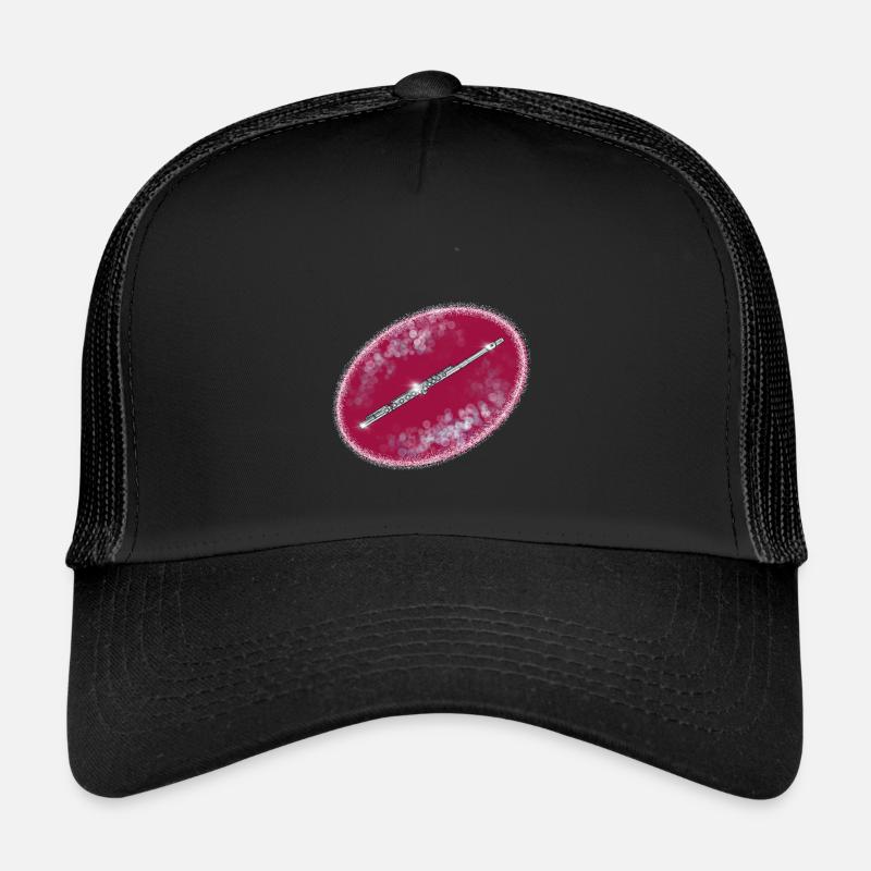 Querfloete - Trucker Cap - Schwarz/Schwarz